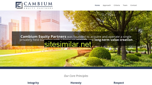 Cambiumequity similar sites