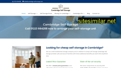 Cambridge-self-storage similar sites