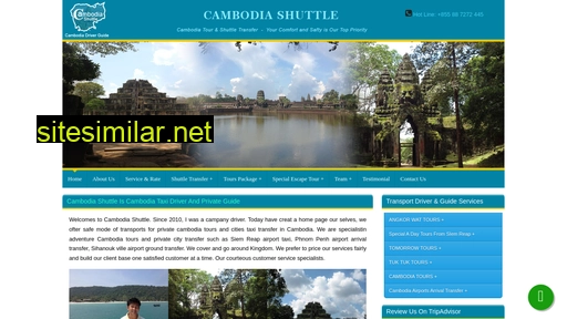 cambodiashuttle.com alternative sites