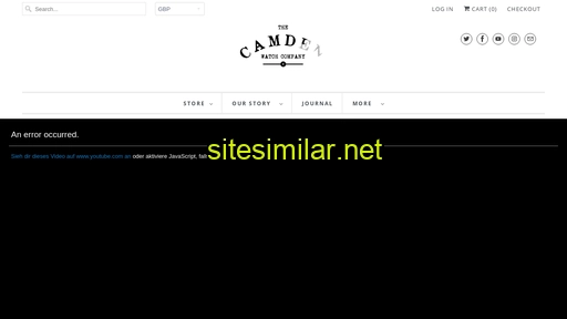 camdenwatchcompany.com alternative sites