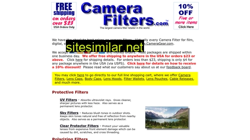 camerafilters.com alternative sites
