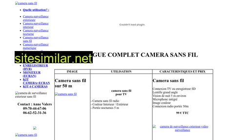 Cameras-surveillance-sans-fil similar sites