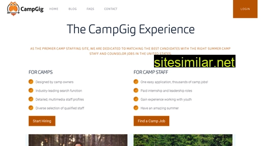 campgig.com alternative sites