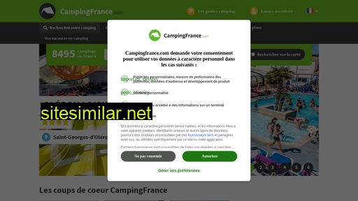 campingfrance.com alternative sites