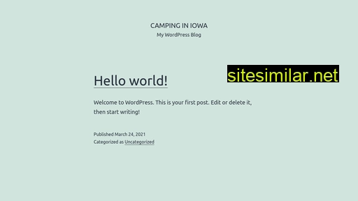 campinginiowa.com alternative sites