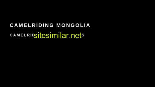 camelridingmongolia.com alternative sites