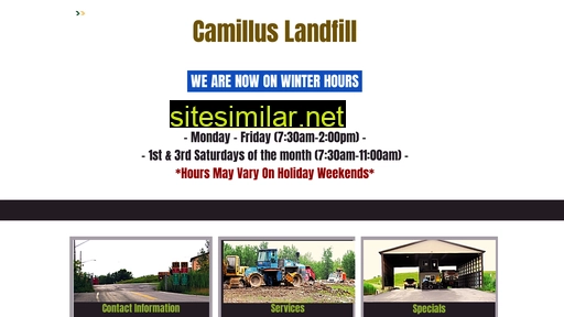 camilluslandfill.com alternative sites