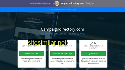 campaigndirectory.com alternative sites