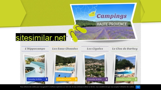 Camping-haute-provence similar sites