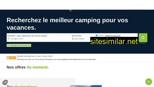 campings.primoloisirs.com alternative sites