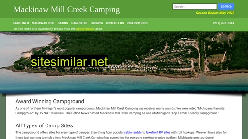 campmackinaw.com alternative sites