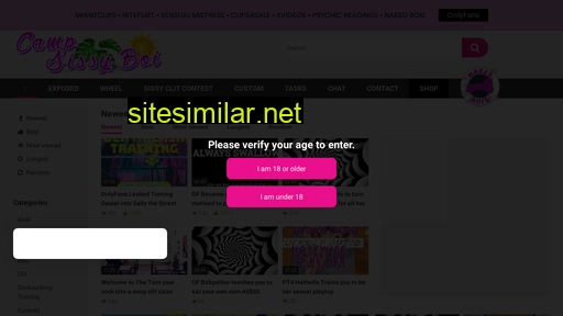 campsissyboi.com alternative sites