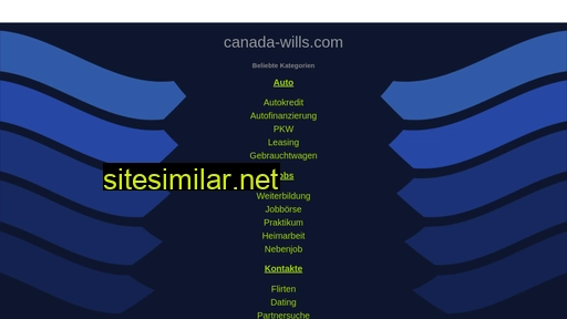 canada-wills.com alternative sites