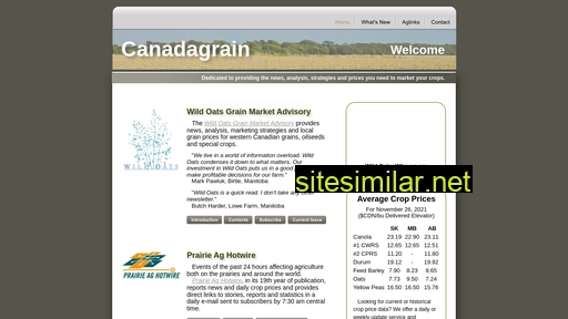 Canadagrain similar sites