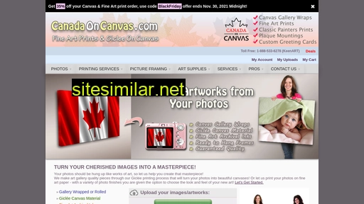 canadaoncanvas.com alternative sites