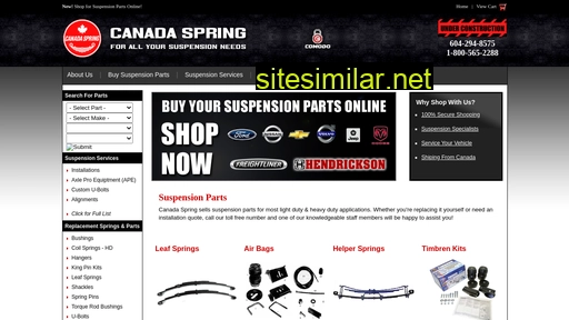 Canadaspring similar sites