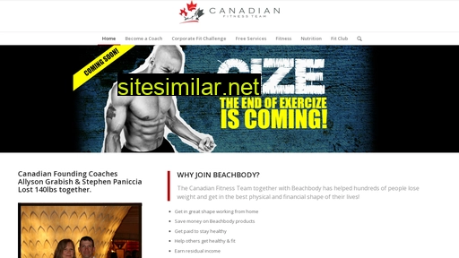 Canadianfitnessteam similar sites