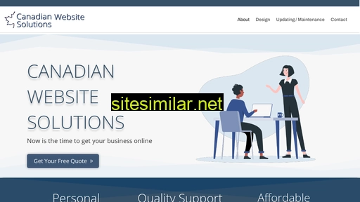 Canadianwebsitesolutions similar sites