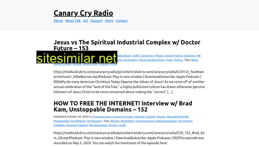Canarycryradio similar sites