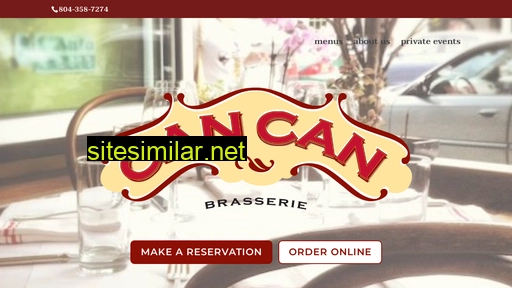 cancanbrasserie.com alternative sites