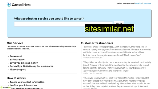 cancelform.com alternative sites