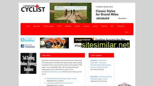 canadiancyclist.com alternative sites