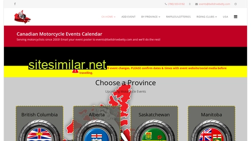Canadianmotorcycleevents similar sites