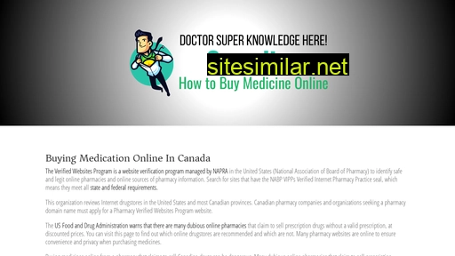 canadianpharmaciesntv.com alternative sites