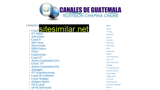 canalesdeguatemala.blogspot.com alternative sites