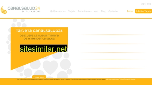 Canalsalud24 similar sites