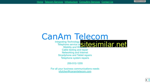 canamtelecom.com alternative sites