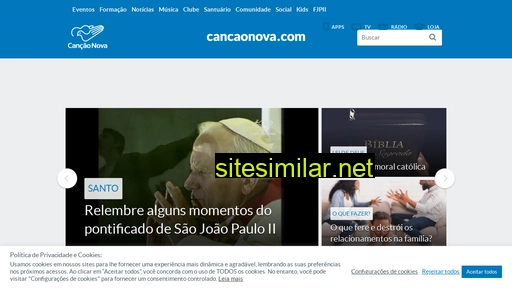 cancaonova.com alternative sites