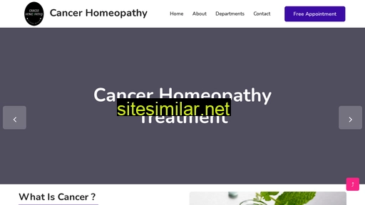 cancerhomeopathy.com alternative sites