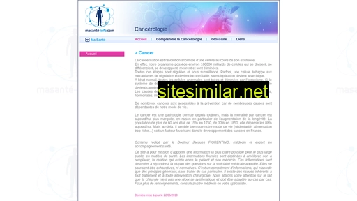 cancerologie-info.com alternative sites