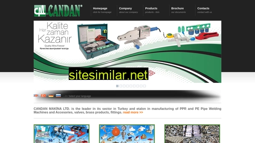candanmakina.com alternative sites