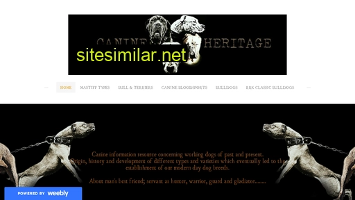 canineheritage.weebly.com alternative sites