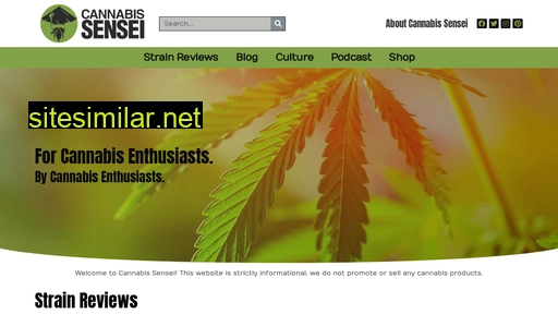 cannabissensei.com alternative sites