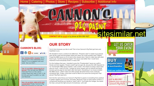 cannonspigpaint.com alternative sites