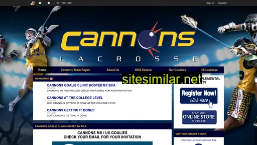 Cannonsselect similar sites