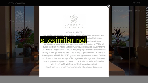 canouan-estate.com alternative sites