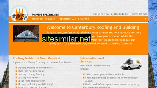 canterburyroofing.com alternative sites