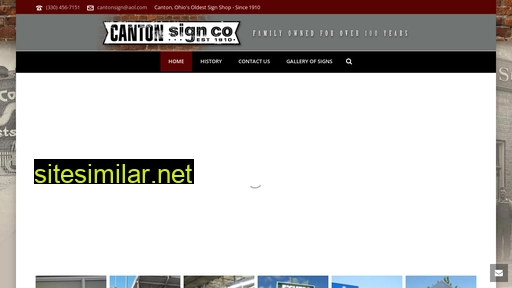 cantonsignco.com alternative sites