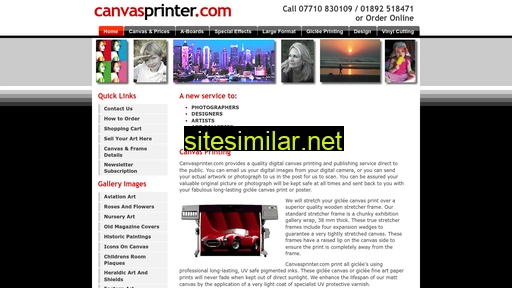 canvasprinter.com alternative sites