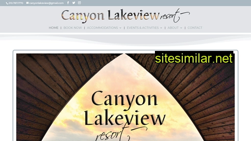 canyonlakeviewresort.com alternative sites