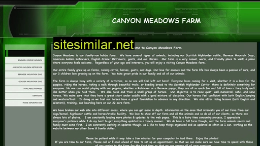 canyonmeadowsfarm.com alternative sites