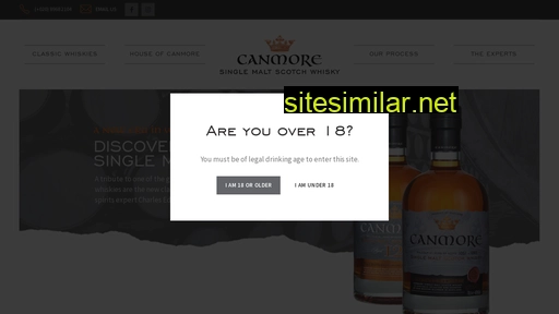 canmorewhisky.com alternative sites