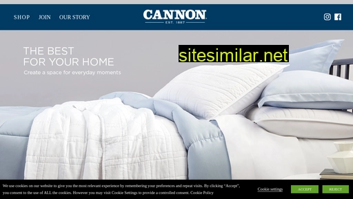 Cannonhome similar sites
