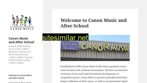 canoneducation.com alternative sites