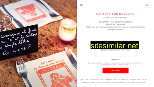 canteen-bus-gobelins.zenchef.com alternative sites