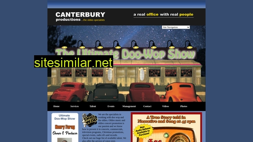 canterburyproductions.com alternative sites